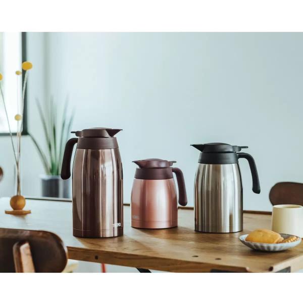 サーモス ステンレス ハンドポット 1L ブロンズ Thermos