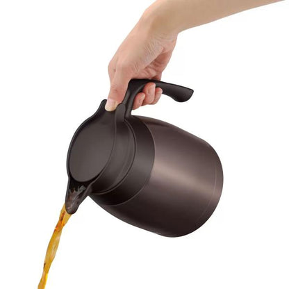 サーモス ステンレス ハンドポット 1L ダークブラウン Thermos