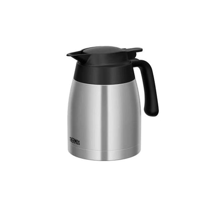 サーモス ステンレス ハンドポット 1L ステンレスブラック Thermos