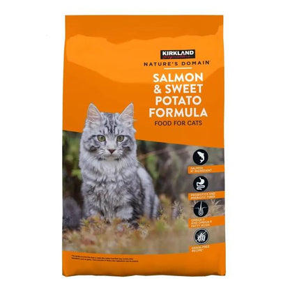 キャットフード サーモン＆ポテト 成猫・子猫用 8kg カークランドシグネチャー
