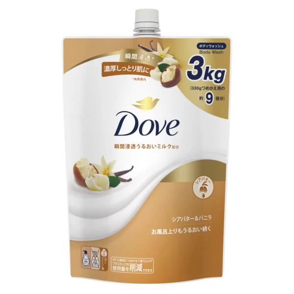 Dove (ダヴ) ボディウォッシュ シアバター 詰替え用 3kg