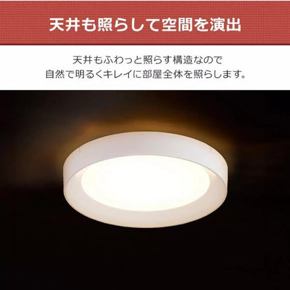 アイリスオーヤマ 小型シーリングライト導光板フレーム 750ルーメン 電球色 SCL75L-DU