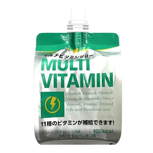 マルチビタミンゼリー グレープフルーツ味 180g x 30 個
