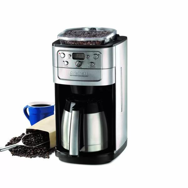クイジナート 12Cup コーヒーメーカー 全自動 電動ミル 24時間タイマー付 保温 ステンレス ミル 濃度三段階調整