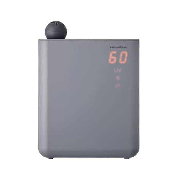 レコルト UVハイブリッド式加湿器 グレー RHF-1(GY)