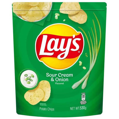 Lay's サワークリーム＆オニオン味　2袋