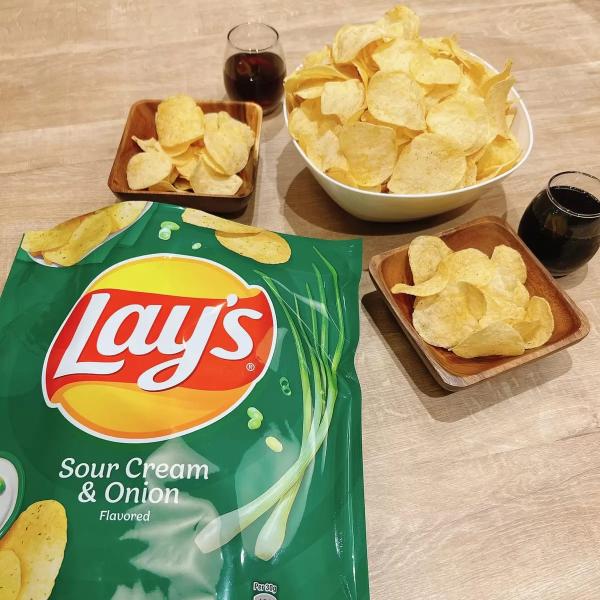 Lay's サワークリーム＆オニオン味　2袋