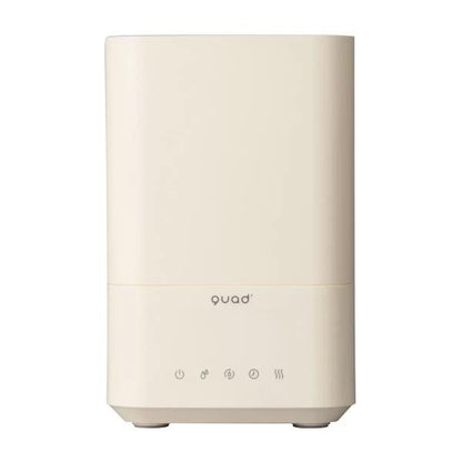 QUADS 湿度コントロール機能付ハイブリット加湿器 DOTT QS214 アイボリー