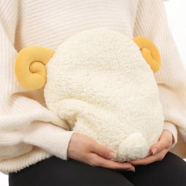 湯たんぽ QUADS 蓄熱式湯たんぽ mofca アニマル QS331 ヒツジ
