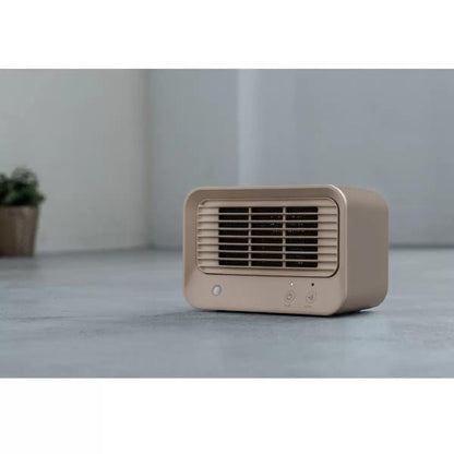 スリーアップ 人感センサー付き ミニセラミックヒーター CH-T2232 グレージュ