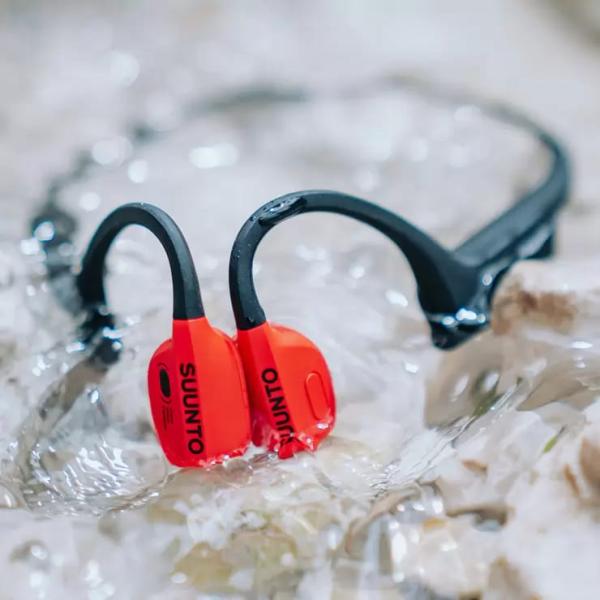 SUUNTO WING オープンイヤー骨伝導ヘッドホン ラヴァレッド
