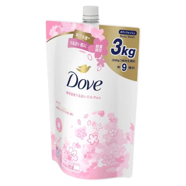 DOVE ボディウォッシュ さくら　詰替え用3kg