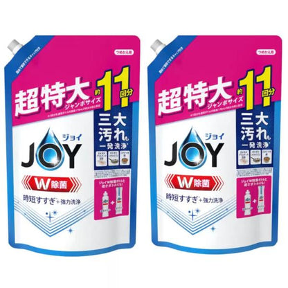JOY W除菌 さわやか微香 つめかえ用 1425 ml x 2