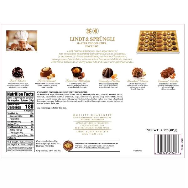 リンツ プラリネ クラシック 405g Lindt