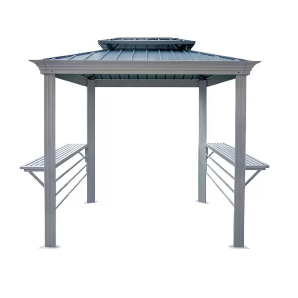ソジャグ モナコ 8 x 6フィート (2.4 x 1.8m) BBQ ガゼボ