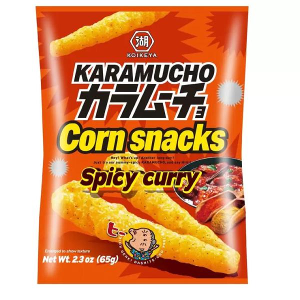 湖池屋カラムーチョコーンスナック 65g x 8袋入