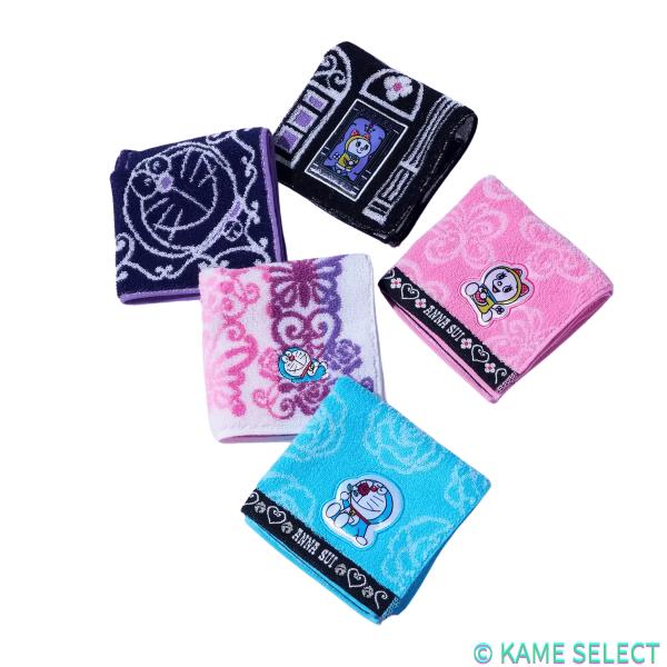 アナスイ×ドラえもん　タオルハンカチ5枚セット アナ スイ　ANNA SUI