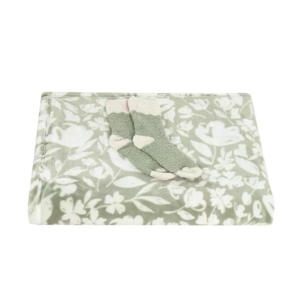 大判ひざ掛け＆靴下セット