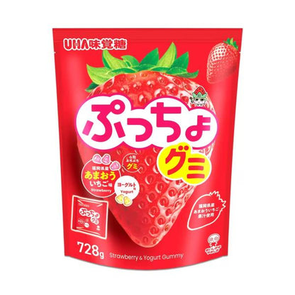 UHA味覚糖 ぷっちょグミ あまおう＆ヨーグルト 26袋入り 728g