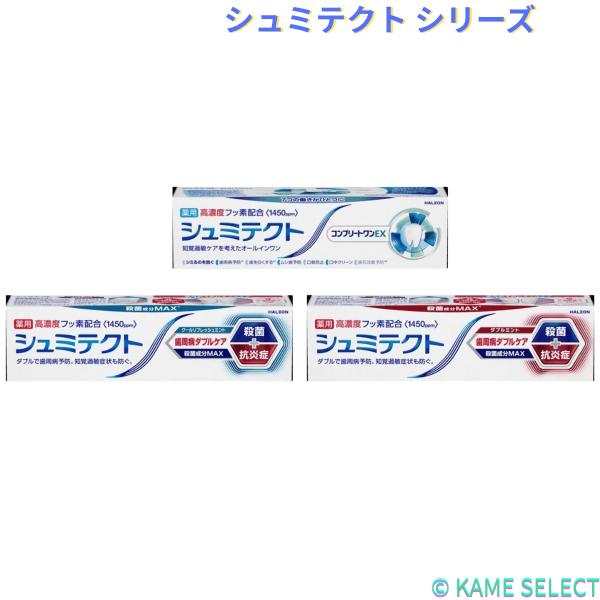 シュミテクト コンプリートワンEX 90ｇ 歯周病ダブルケア EX リフレッシュミント 90g  歯周病ダブルケア ダブルミント 90g