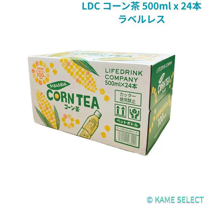 LDC コーン茶 500ml x 24本 ラベルレス