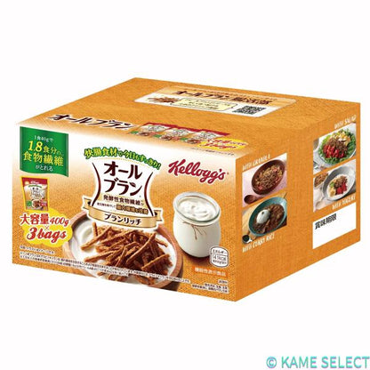 ケロッグオールブラン ブランリッチ 400g x 3