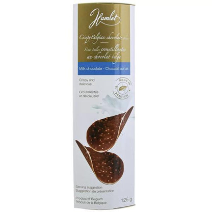 ハムレット ベルギー産 クリスピーミルクチョコレート 4 x 125g クリスピーチョコレート アソート 125g x 4箱