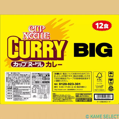 日清カップヌードル BIG シーフードBIG カレーBIG 12個入 カップラーメン