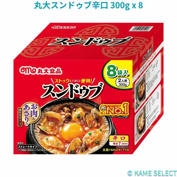 丸大スンドゥブ辛口 300g x 8