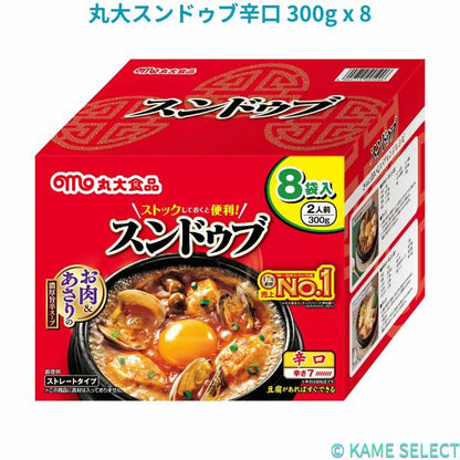 丸大スンドゥブ辛口 300g x 8