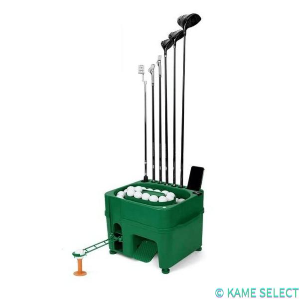 ゴルフボール玉出し機(自動ティーアップ機)