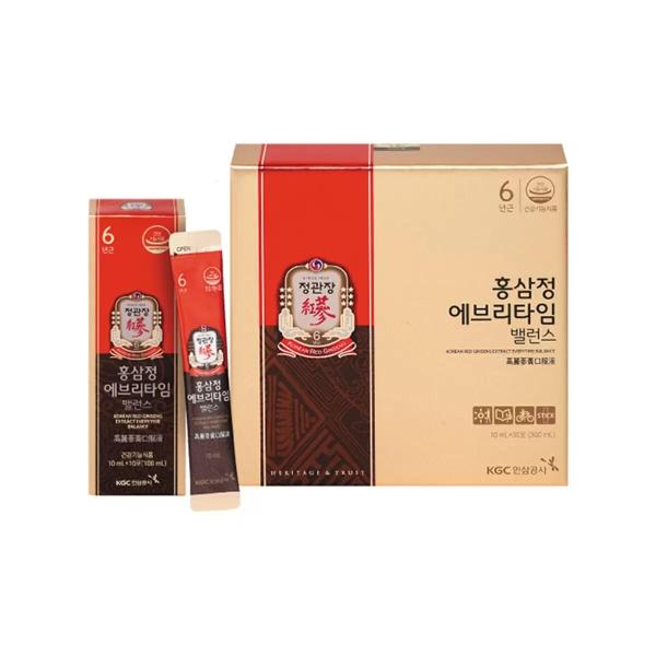 紅参精エブリタイムバランス30CT