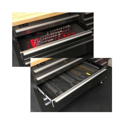 TRINITY 48 Stainless Steel Rolling Workbench WHALEN トリニティ ステンレススチールツール 48 ローリング