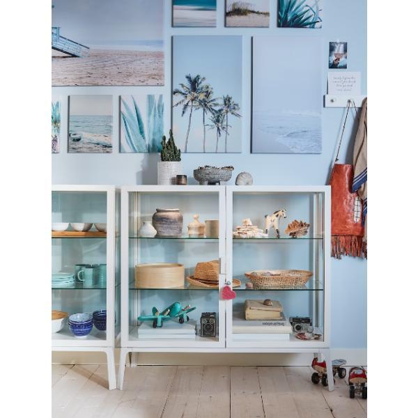 IKEA MILSBO ミルスボ コレクションケース, ホワイト, 101x100 cm イケア