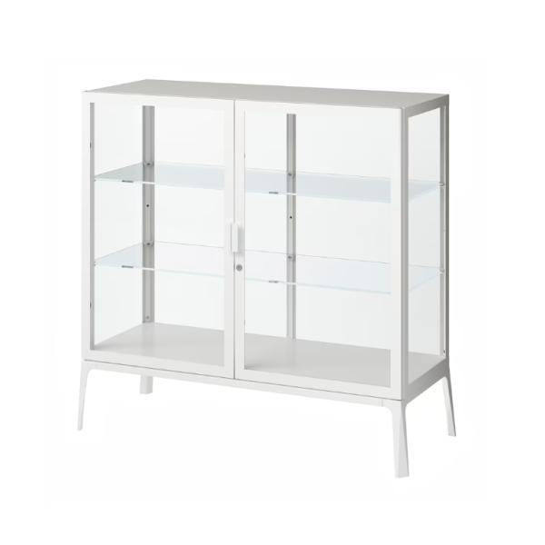 IKEA MILSBO ミルスボ コレクションケース, ホワイト, 101x100 cm イケア