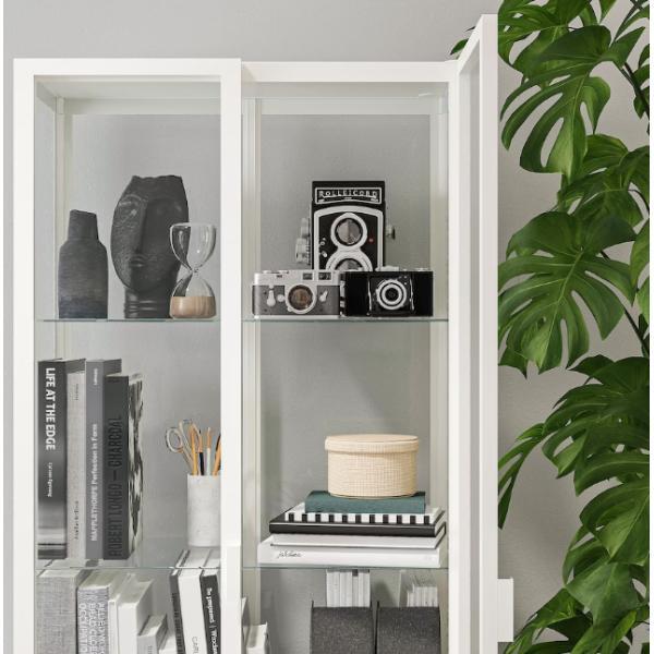 IKEA MILSBO ミルスボ コレクションケース, ホワイト, 73x175 cm イケア