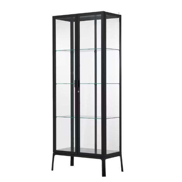 IKEA MILSBO ミルスボ コレクションケース, チャコール, 73x175 cm イケア