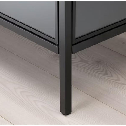 IKEA RUDSTA ルードスタ コレクションケース, チャコール, 80x37x120 cm イケア