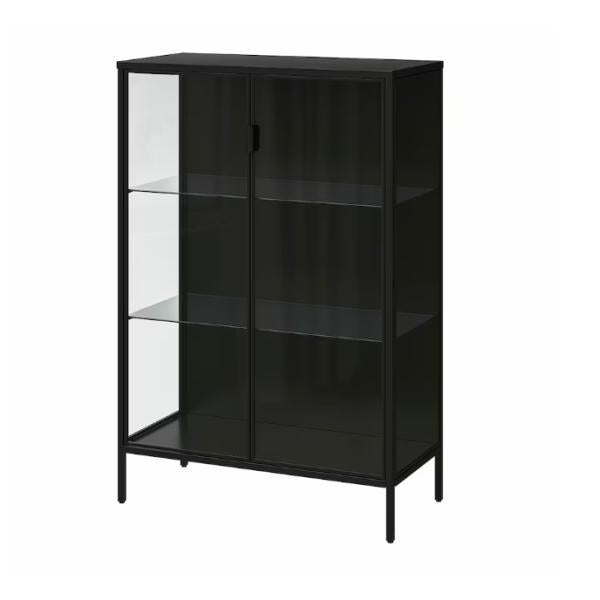 IKEA RUDSTA ルードスタ コレクションケース, チャコール, 80x37x120 cm イケア