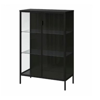 IKEA RUDSTA ルードスタ コレクションケース, チャコール, 80x37x120 cm イケア