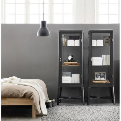 IKEA FABRIKOR ファブリコール コレクションケース, ダークグレー, 57x150 cm イケア