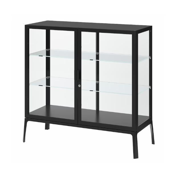 IKEA MILSBO ミルスボ コレクションケース,チャコール, 101x100 cm イケア