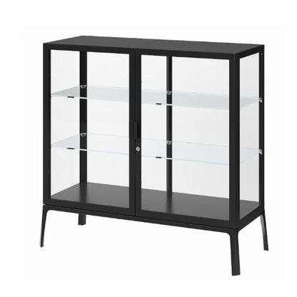 IKEA MILSBO ミルスボ コレクションケース,チャコール, 101x100 cm イケア