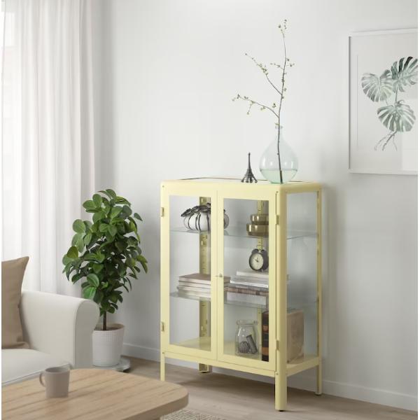 IKEA FABRIKOR ファブリコール コレクションケース, ライトイエロー, 81x113 cm イケア