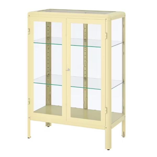 IKEA FABRIKOR ファブリコール コレクションケース, ライトイエロー, 81x113 cm イケア