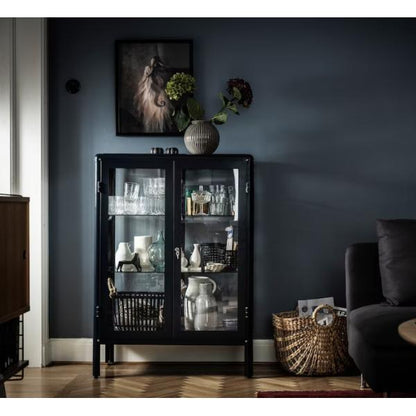 IKEA FABRIKOR ファブリコール コレクションケース, ブラックブルー, 81x113 cm イケア