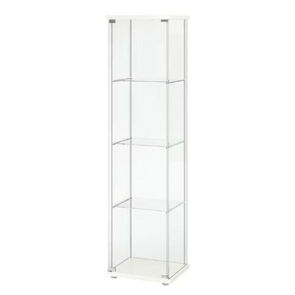 IKEA DETOLF デトルフ ガラス扉キャビネット43x163 cm　ホワイト
