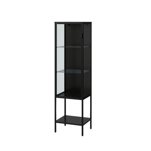 IKEA RUDSTA ルードスタ コレクションケース チャコール 42x37x155cm イケア 804.501.31