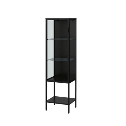 IKEA RUDSTA ルードスタ コレクションケース チャコール 42x37x155cm イケア 804.501.31